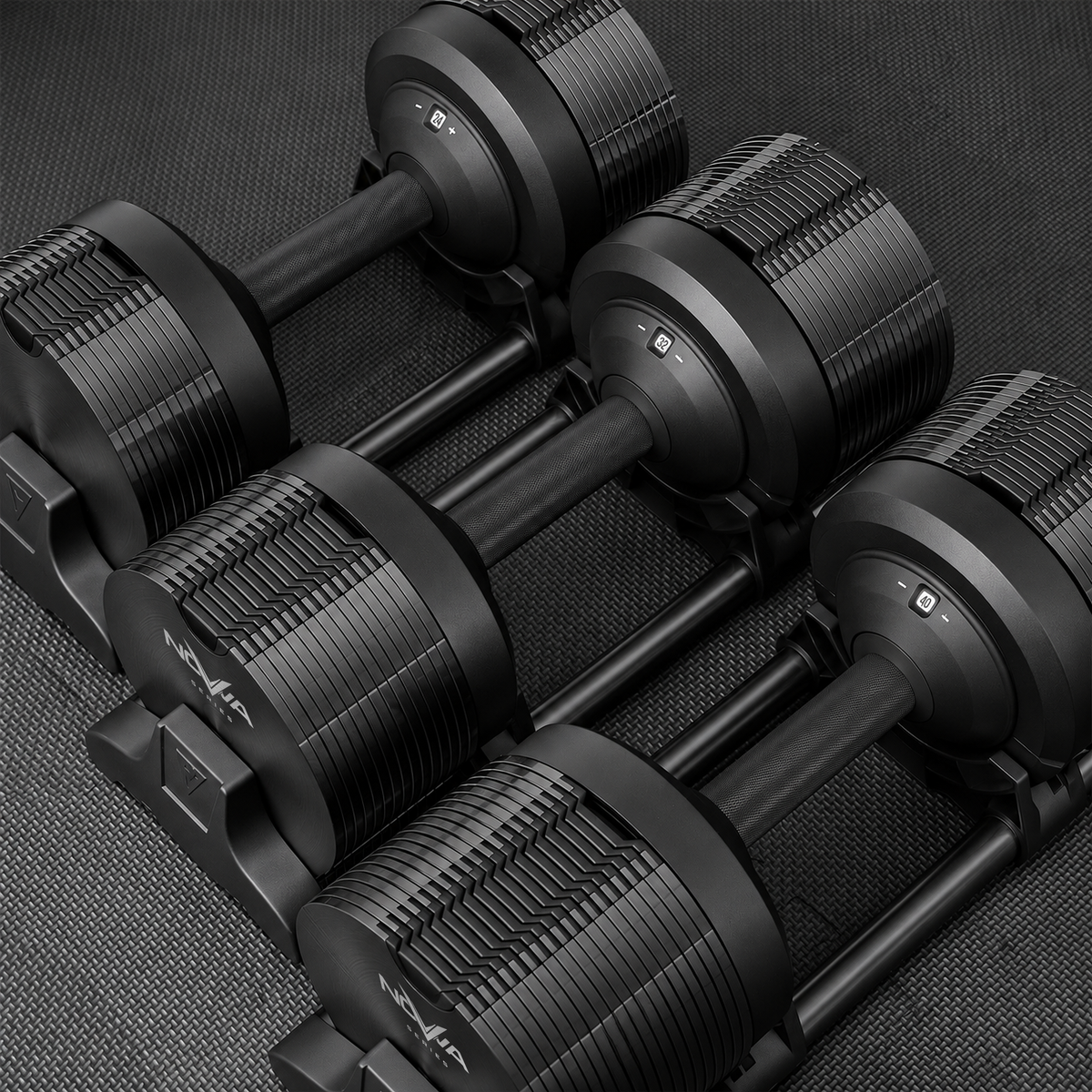 Verstellbare Hantel 24kg | Nova Series Schwarz