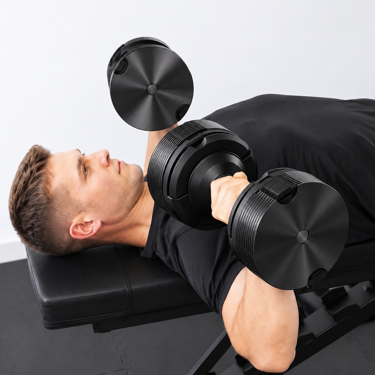 Verstellbare Hantel 32kg | Nova Series Schwarz