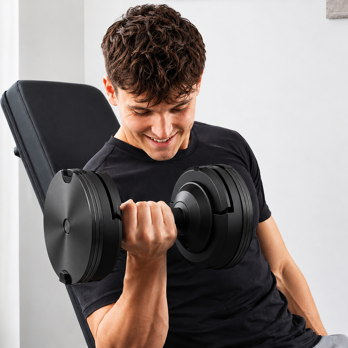 Verstellbare Hantel 32kg | Nova Series Schwarz