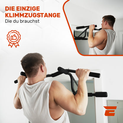 Klimmzugstange für den Türrahmen I Geschütztes Design
