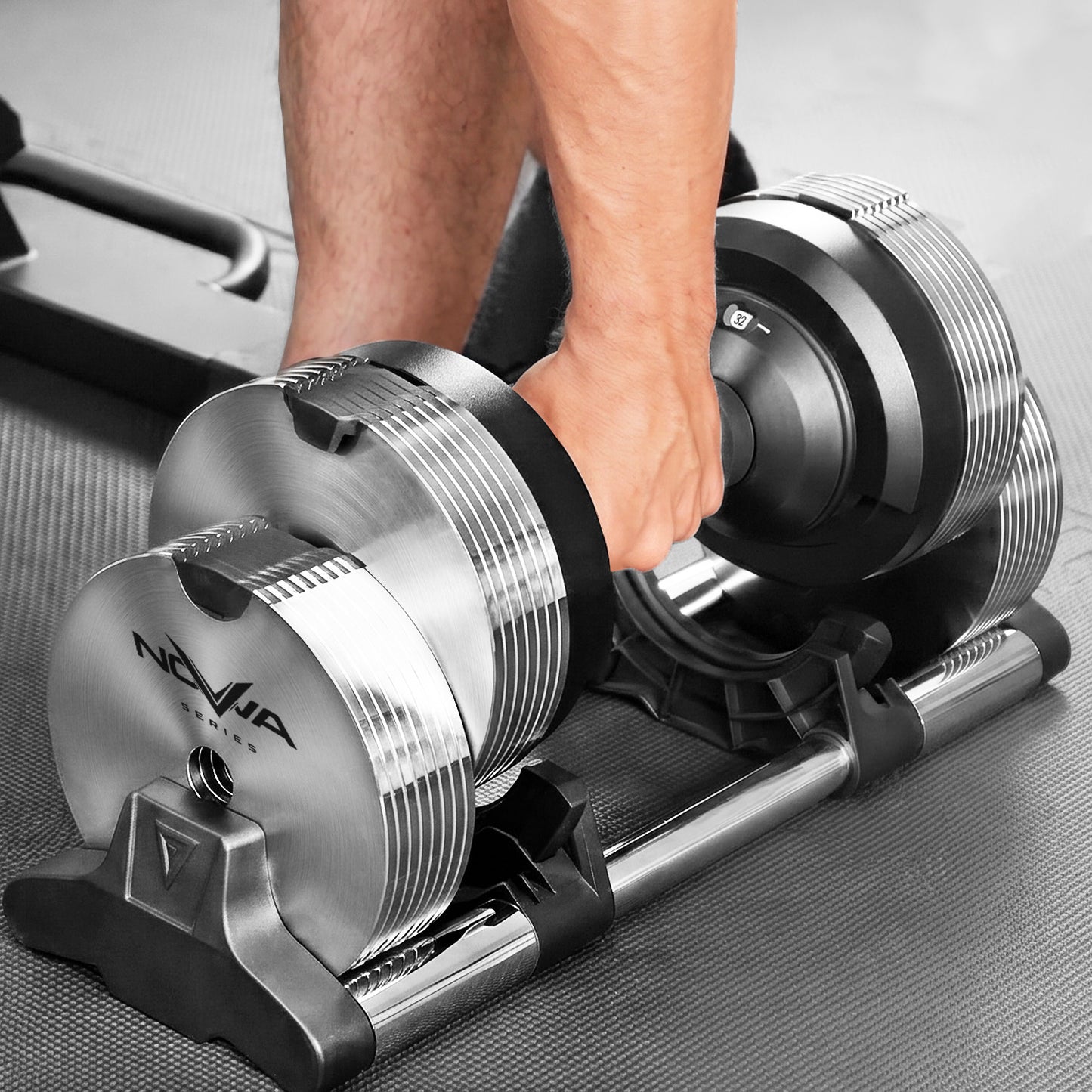 Verstellbare Hantel 2x32kg | Nova Series