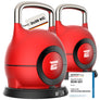 Verstellbare Kettlebell Set - 2x20kg (rot)