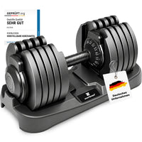 Verstellbare Kurzhantel 24 kg