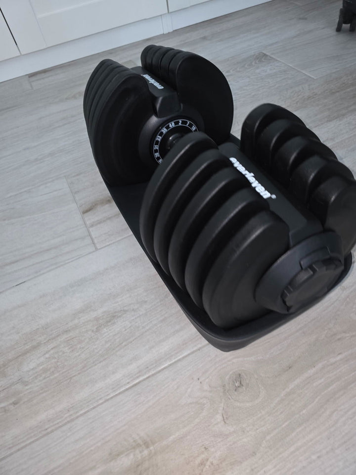 Kundenfoto: 40-kg-Kurzhantel von oben
