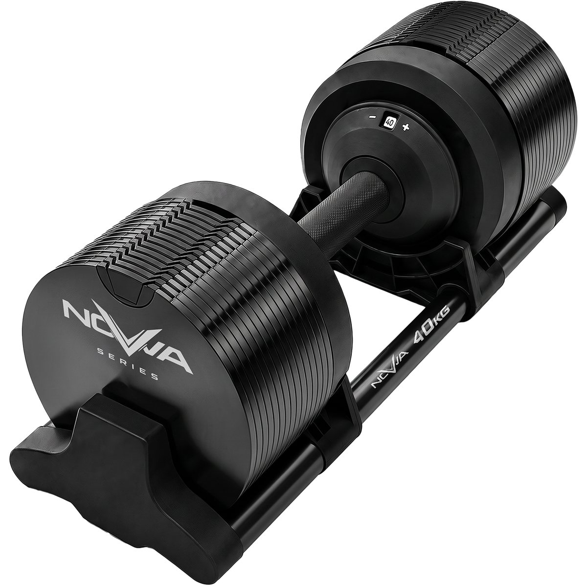 Verstellbare Hantel 2x32kg | Nova Series Schwarz